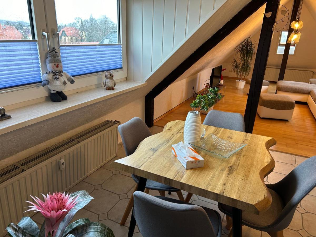 Pension Hotel Leinefelde Am Bahnhof Zewnętrze zdjęcie