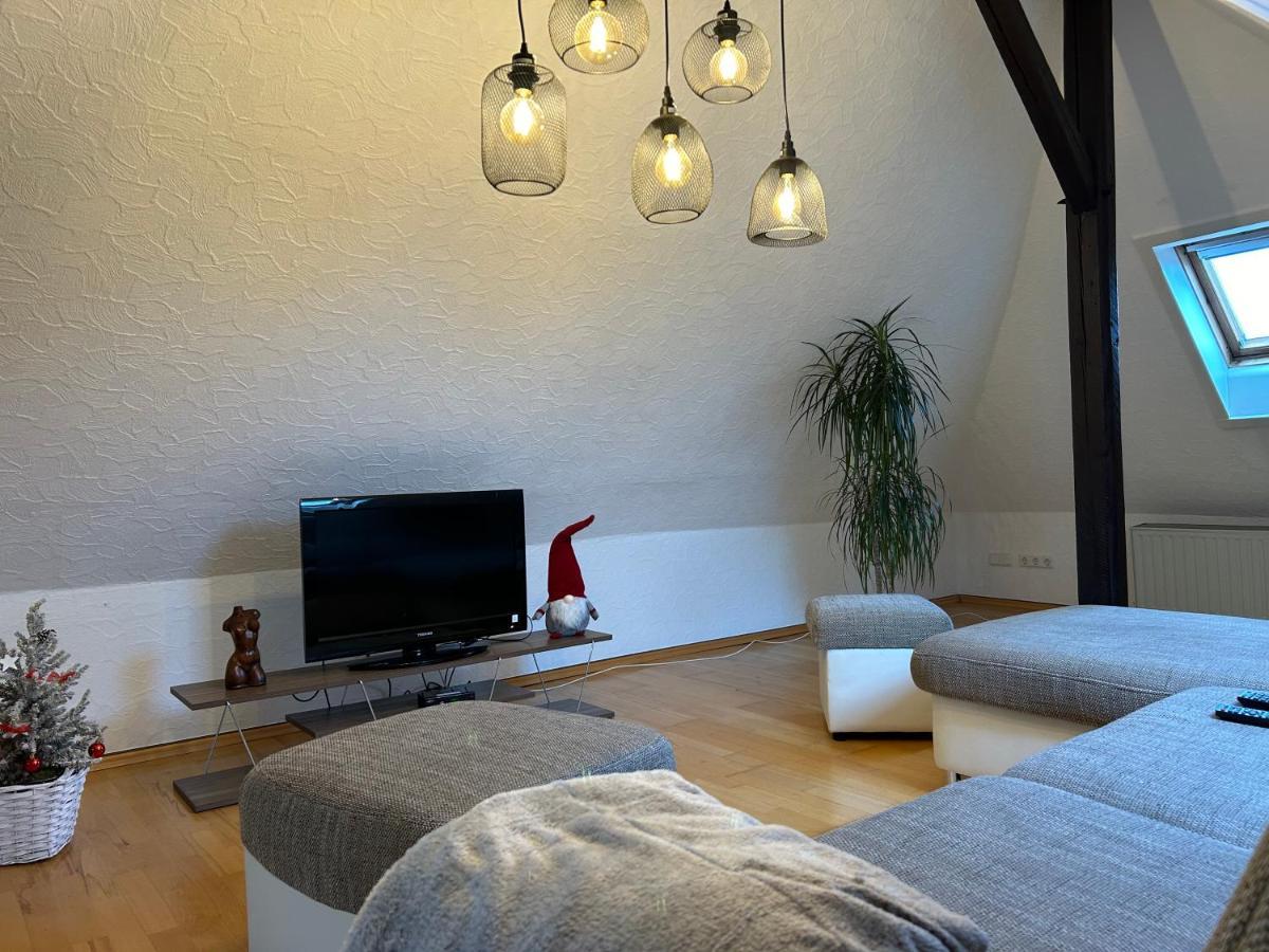 Pension Hotel Leinefelde Am Bahnhof Zewnętrze zdjęcie
